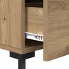 vidaXL Nachttisch Artisan-Eiche 40 x 40 x 66 cm Holzwerkstoff