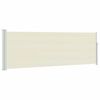 vidaXL Ausziehbare Seitenmarkise 100x314 cm Creme