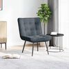 vidaXL Relaxsessel Dunkelgrau 64x74x84 cm Samt