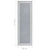 vidaXL Teppichl&auml;ufer BCF Grau mit Motiv 60x200 cm