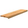 vidaXL Treppenstufen 20 Stk. Hellbraun 110x30x2 cm Massivholz Eiche