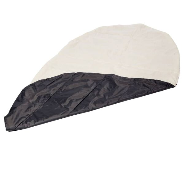 DERYAN Schlafmatte Baby Luxe Baumwolle Creme