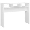 vidaXL Konsolentisch Wei&szlig; 105x30x80 cm Holzwerkstoff