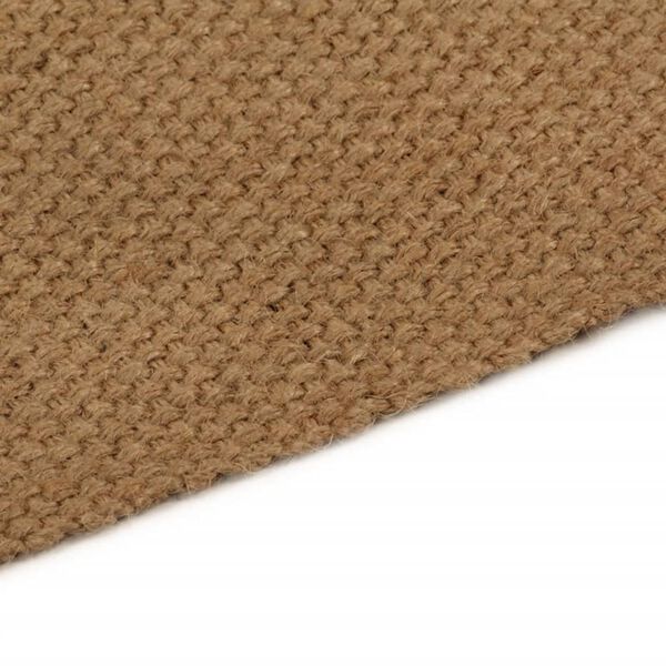 vidaXL Teppichl&auml;ufer 100x300 cm Jute Rechteckig