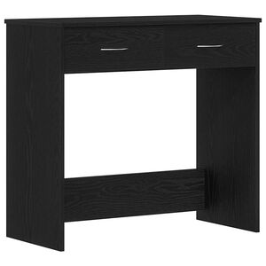 vidaXL Schreibtisch Schwarz Eichen-Optik Holzwerkstoff 80 x 40 x 75 cm