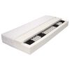 vidaXL Matratze 80 x 200 cm 7 Zonen Taschenfedern 20 cm H2
