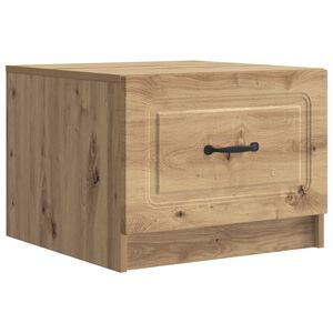 vidaXL Couchtisch Artisan-Eiche 49 x 50 x 37 cm Holzwerkstoff