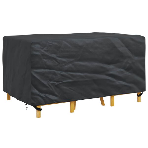 vidaXL M&ouml;belbezug Uni Schwarz 150 x 90 x 75 cm 420D