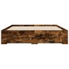 vidaXL Bettgestell mit Schubladen R&auml;uchereiche 160x200cm Holzwerkstoff