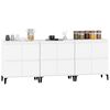 vidaXL Sideboards 3 Stk. Wei&szlig; 60x35x70 cm Holzwerkstoff