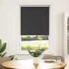 vidaXL Verdunkelungsrollo Schwarz 75x175 cm Stoffbreite 70,7 cm