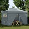 vidaXL Party-Zelt Anthrazit 280 x 410 x 315 cm Oxford-Stoff