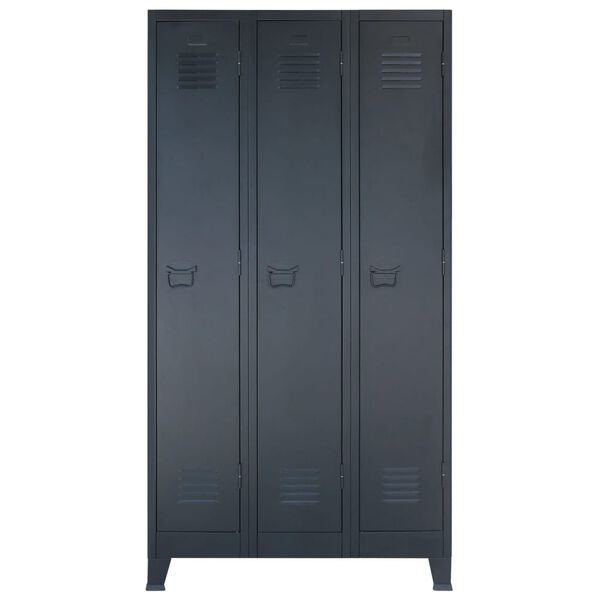vidaXL Spind Metall Industrie-Stil 90x45x180 cm