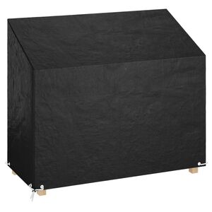 vidaXL Abdeckung f&uuml;r Gartenbank 8 &Ouml;sen 160x70x70/88 cm Polyethylen
