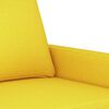 vidaXL Sessel Hellgelb 60 cm Stoff