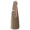 vidaXL Decken-Hoodie Kamel L Fleece und Flanell