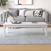 vidaXL Couchtisch Wei&szlig; 110x50x30 cm Massivholz Kiefer
