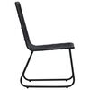 vidaXL 9-tlg. Garten-Essgruppe Poly Rattan und Glas