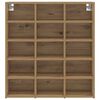 vidaXL Schuhschrank Artisan-Eiche 77,5 x 30 x 83,5 cm Holzwerkstoff