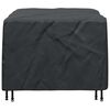 vidaXL M&ouml;belbezug Uni Schwarz 100 x 100 x 70 cm 210D