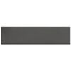 vidaXL Wandpaneele 12 Stk. Grau 60x15 cm Kunstleder 1,08 m&sup2;