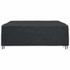 vidaXL M&ouml;belbezug Uni Schwarz 220 x 220 x 70 cm 600D