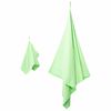vidaXL Sporthandtuch Set 2 pcs Gr&uuml;n Stoff