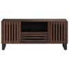 vidaXL TV-Schrank Braun 100x34x46 cm Massivholz Mango