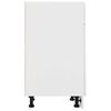 vidaXL Schubunterschrank Lyon Wei&szlig; 50x46x81,5 cm Holzwerkstoff