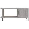 vidaXL Couchtisch Grau Sonoma 90x50x40 cm Holzwerkstoff