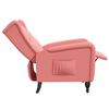 vidaXL Relaxsessel Rosa Samt