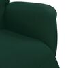 vidaXL Relaxsessel mit Fu&szlig;teil Dunkelgr&uuml;n Samt