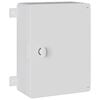 vidaXL Steuerungsschrank Grau 32 x 13 x 33 cm ABS Kunststoff