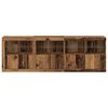 vidaXL LED-Sideboard Altholz 202 x 37 x 67 cm Holzwerkstoff
