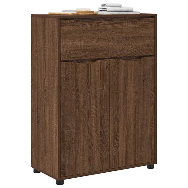vidaXL Badezimmerschrank Braun Eichen-Optik 72,5 x 36,5 x 100 cm