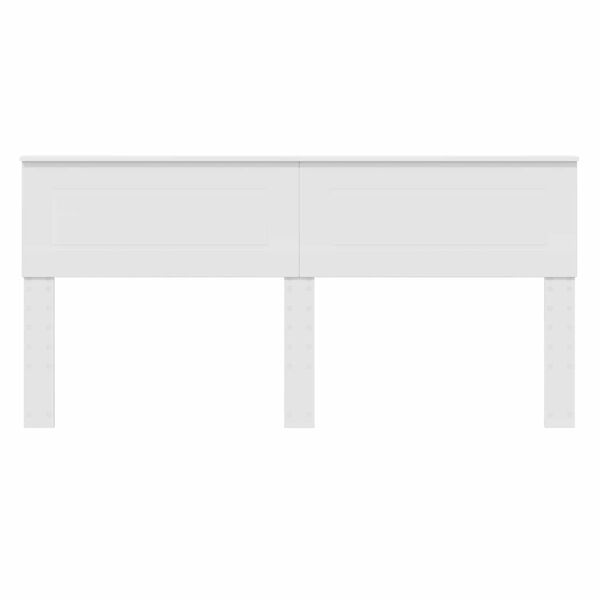 vidaXL Kopfteil Wei&szlig; 180 cm Holzwerkstoff