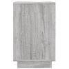 vidaXL Sideboard Grau Sonoma 102x35x55 cm Holzwerkstoff