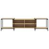 vidaXL TV-Schrank Sonoma-Eiche 203x37x50 cm Holzwerkstoff