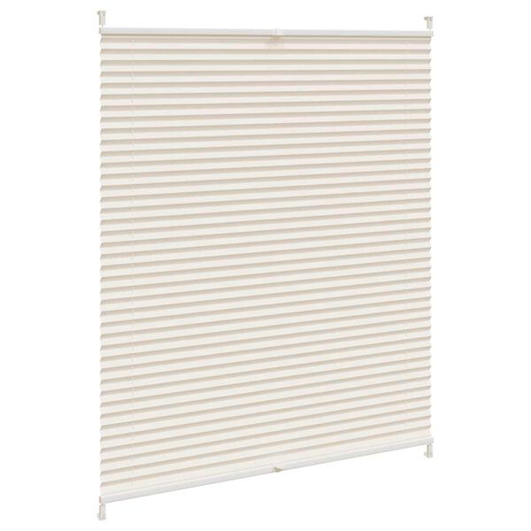 Plissee Faltrollo Rollo Plisseerollo 100x125cm Creme