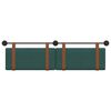 vidaXL H&auml;ngevorderseite Uni Dunkelgr&uuml;n 170 x 55 x 5 cm Antikes PU