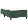 vidaXL Boxspringbettgestell Dunkelgr&uuml;n 80x200 cm Samt