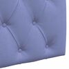 vidaXL H&auml;ngevorderseite Wandmontiert Jeans blau 190 x 55 x 7 cm Stoff