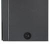 vidaXL LED-Bad-Spiegelschrank Grau 50x14x60 cm