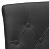 vidaXL Esszimmerst&uuml;hle 2 Stk. Schwarz Stoff