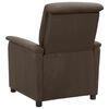 vidaXL Relaxsessel Braun Stoff