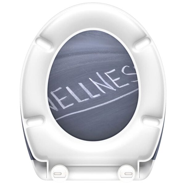 SCHÜTTE WC-Sitz mit Absenkautomatik Schnellverschluss WELLNESS