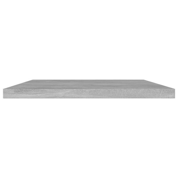 vidaXL B&uuml;cherregal-Bretter 4 Stk. Betongrau 60x30x1,5 cm Holzwerkstoff