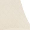 vidaXL Esszimmerst&uuml;hle 2 Stk. Drehbar Creme Stoff