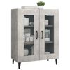 vidaXL Sideboard Betongrau 69,5x34x90 cm Holzwerkstoff
