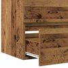 vidaXL Badezimmer-Waschbeckenschrank Altholz-Optik 41x38,5x45 cm Holzwerkstoff